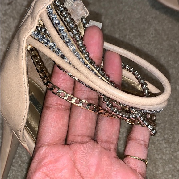 Zip up chain heels - Picture 2 of 5